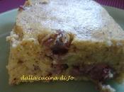 Polenta pasticciata salsiccia bitto