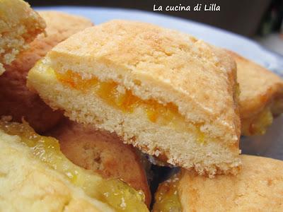 Biscotti: Biscotti ripieni all'arancia