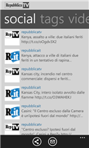 REPUBBLICA TV ARRIVA SU WINDOWS PHONE