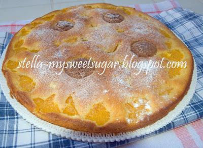 torta di amaretti e arance