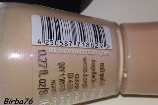 REVIEW SMALTO 01 HAZELNUT CREAM PIE DELLA ESSENCE