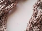 Statement necklace: Crocheted Chain