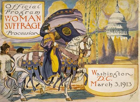 Program for the 1913 women's suffrage procession