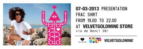 Presentazione Frac shirt‏ al VELVET Goldmine di Firenze