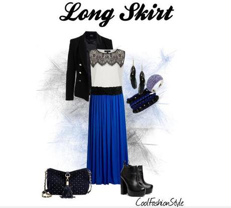 Set on Polyvore #21 - long skirt