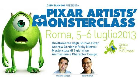 MonstersClass Pixar a Roma in estate