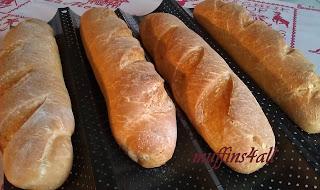 Baguette con biga e 3 g (scarsi) di lievito di birra