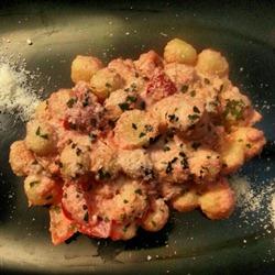 Gnocchetti ricotta e pomodorini. Mmh che buoni