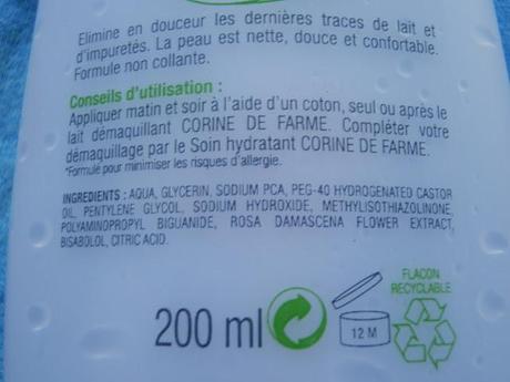 Review: Corine de Farme - Tonico alla rosa