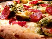 Pizza cavoletti, gruyere salamino piccante