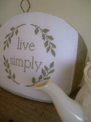 Live simply..