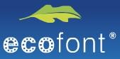 ecofont