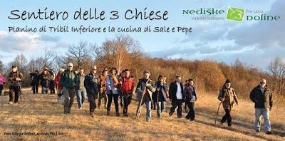 IL SENTIERO DELLE TRE CHIESE VALLI DEL NATISONE