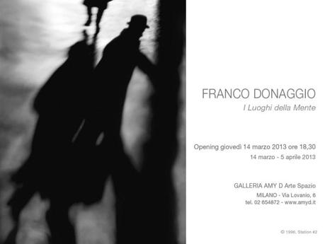 Franco Donaggio, mostra di fotografia - galleria Amy-d Arte Spazio Milano