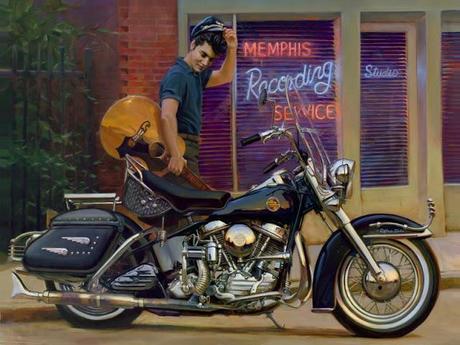 Motorcycle Art - David Uhl #1