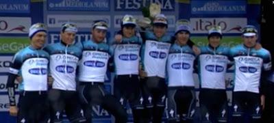 Tirreno-Adriatico 2013, cronosquadre alla Omega Pharma