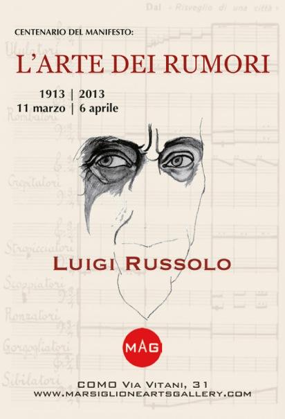 LUIGI RUSSOLO - L’ARTE DEI RUMORI a Como