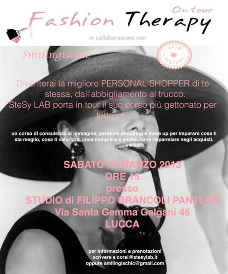 Smilingischic, fashion therapy , evento a Lucca, come diventare una personal shopper per noi stesse, SteSy