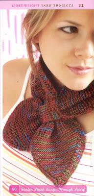 sciarpa incrociata - criss cross scarf