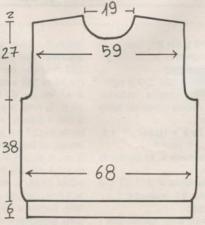 Maglione a girocollo con rombi e triangoli