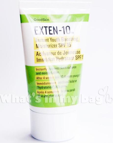 Bathtub's Thing n°22: Goodskin Labs, Exten-10 Instant Youth Boosting Moisturizer