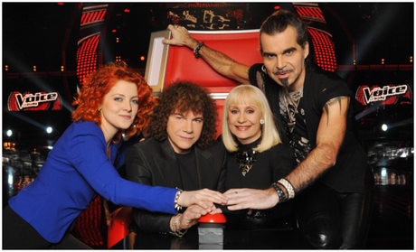 I quattro coach di The Voice of Italy