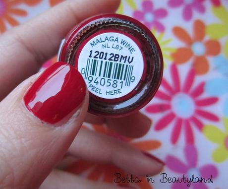 OPI – Malaga Wine