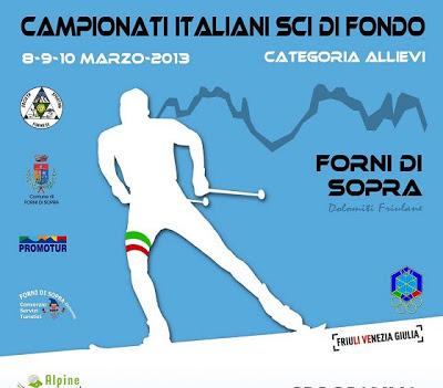 CAMPIONATI ITALIANI SCI DI FONDO FORNI DI SOPRA