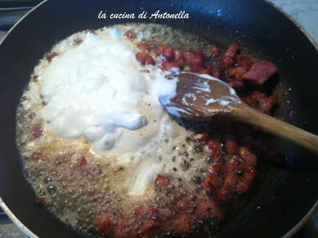 Spaghetti alla carbonara a modo mio