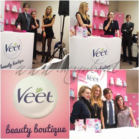 Inaugurazione Veet Beauty Boutique e Novità Veet