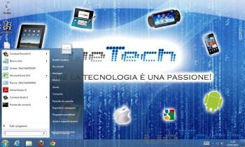 Windows 8 con il menu start di Windows 7