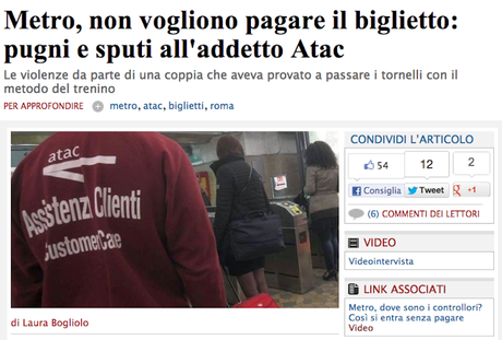 Il lassismo, la tolleranza, il permissivismo, la transigenza. In un contesto urbano generano violenza. Ecco una ennesima dimostrazione