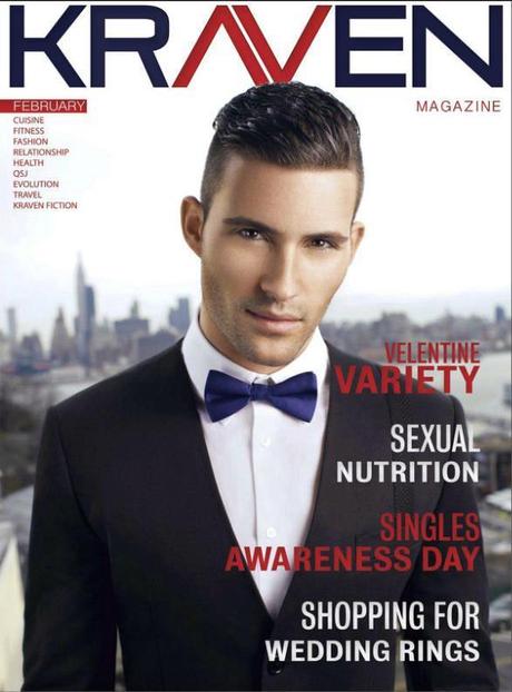 MODEL ARTHUR KELLER COVER KRAVEN MAGAZINE 