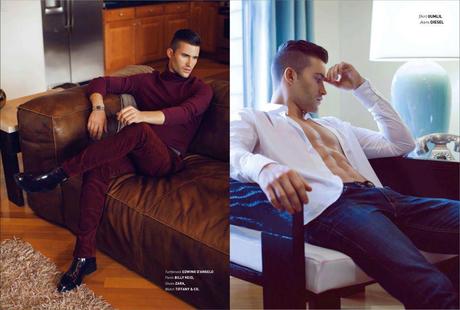 MODEL ARTHUR KELLER RED NY MODELS KRAVEN MAGAZINE 2013