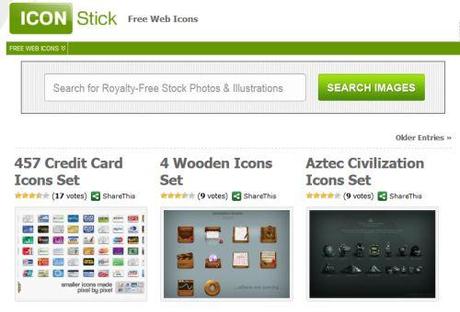 IconStick - migliaia di icone da scaricare gratuitamente