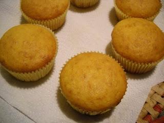 Mimosa cupcakes