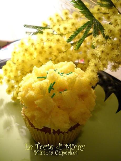 Mimosa cupcakes