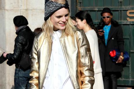 In the Street...All Crazy for Hanne Gaby #2, Paris Fashion Week FW13