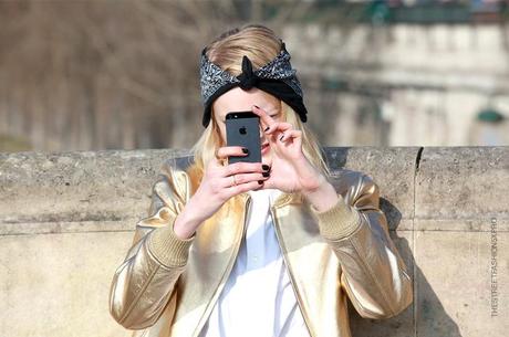 In the Street...All Crazy for Hanne Gaby #2, Paris Fashion Week FW13