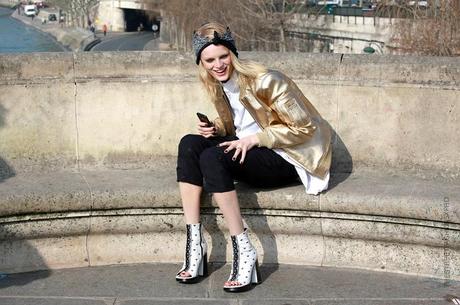 In the Street...All Crazy for Hanne Gaby #2, Paris Fashion Week FW13