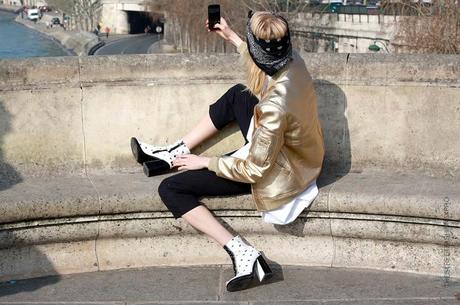 In the Street...All Crazy for Hanne Gaby #2, Paris Fashion Week FW13