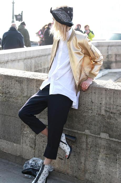 In the Street...All Crazy for Hanne Gaby #2, Paris Fashion Week FW13