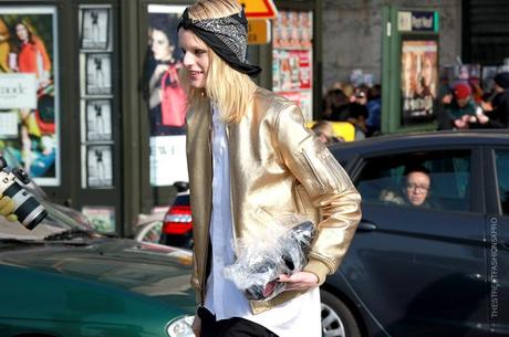 In the Street...All Crazy for Hanne Gaby #2, Paris Fashion Week FW13