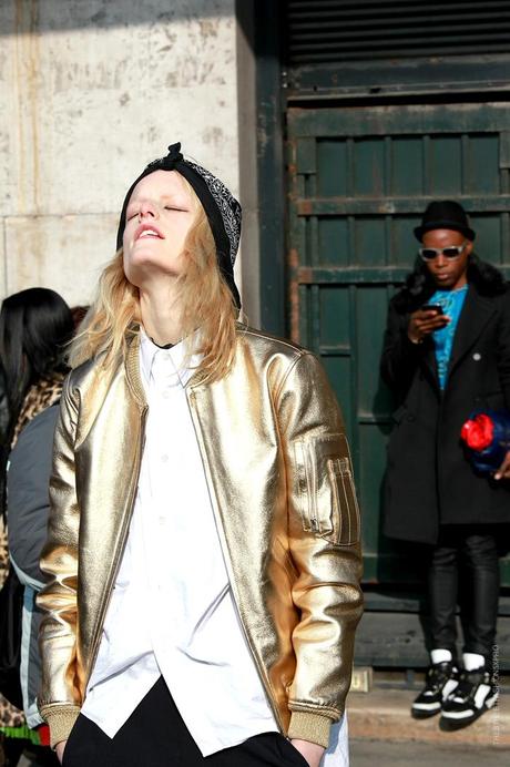 In the Street...All Crazy for Hanne Gaby #2, Paris Fashion Week FW13