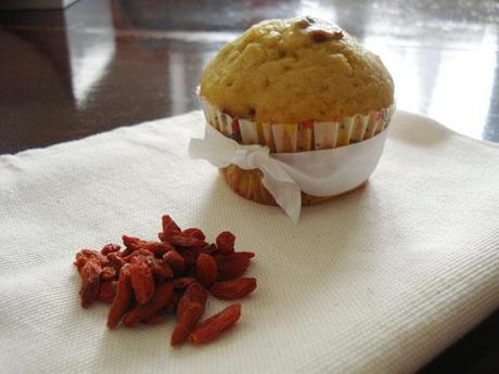 Muffin di kamut® con bacche di Goji