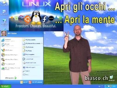 Linux - Apri gli occhi apri la mente - Video Biasco modernizzato