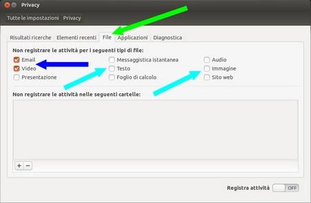 Ubuntu configurare la privacy figura 4
