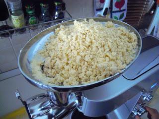 Maccheroni rigati al torchio