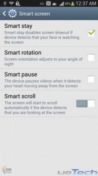 Samsung Galaxy S IV - Smart scroll