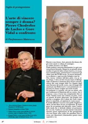 Webzine 1/2013, Choderlos de Laclos, Gore Vidal
